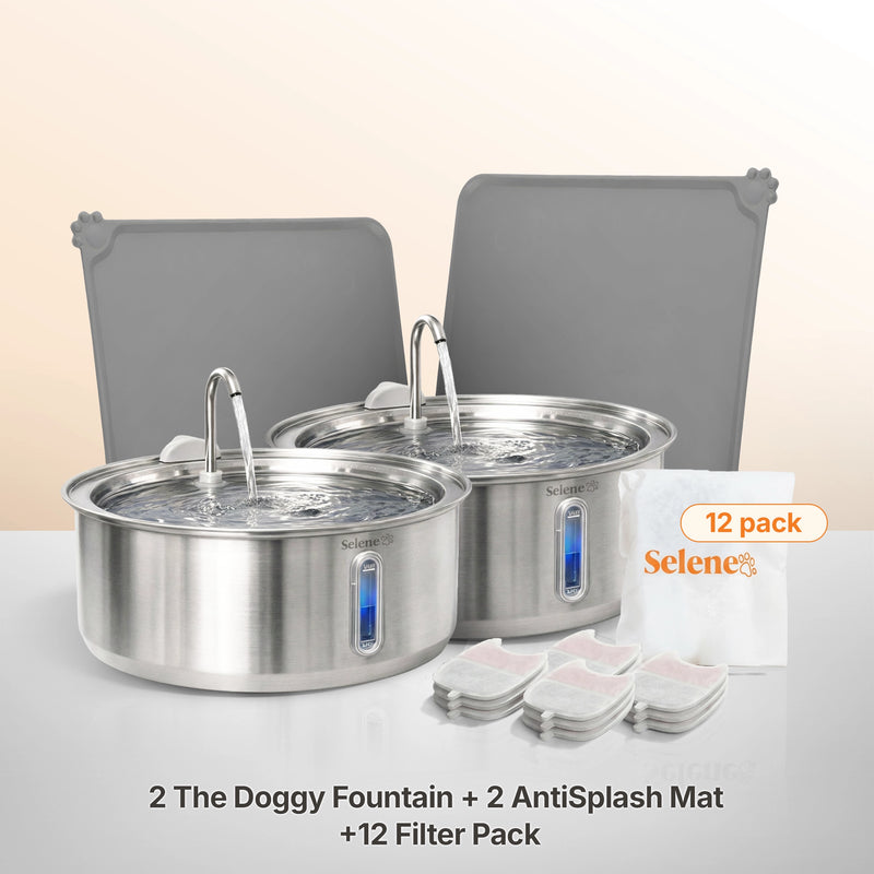 Doggy Fountain™ - Complete Duo Pack